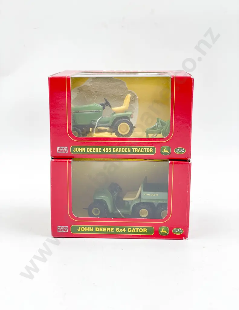 Britains Boxed 15040 Krone Big Pack 40556 John Deere 6x4 Gator 40555 Garden Tractor Image 1++