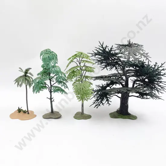 Carton Qty Britains Plastic Made-Up Trees (enough for a forest!)