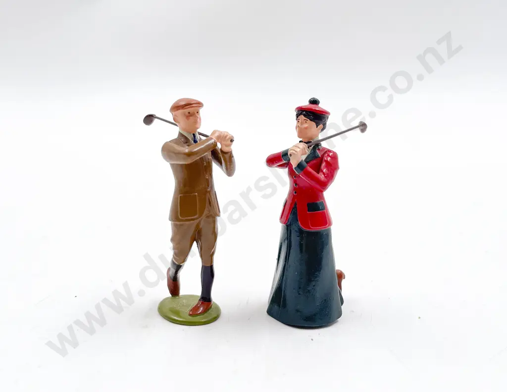 Imperial Productions No 41 Lady Golfer & No 42 Gentleman Golfer Image 1++