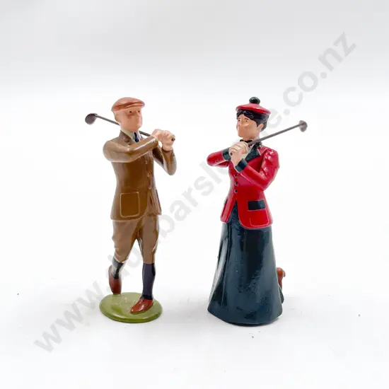 Imperial Productions No 41 Lady Golfer & No 42 Gentleman Golfer