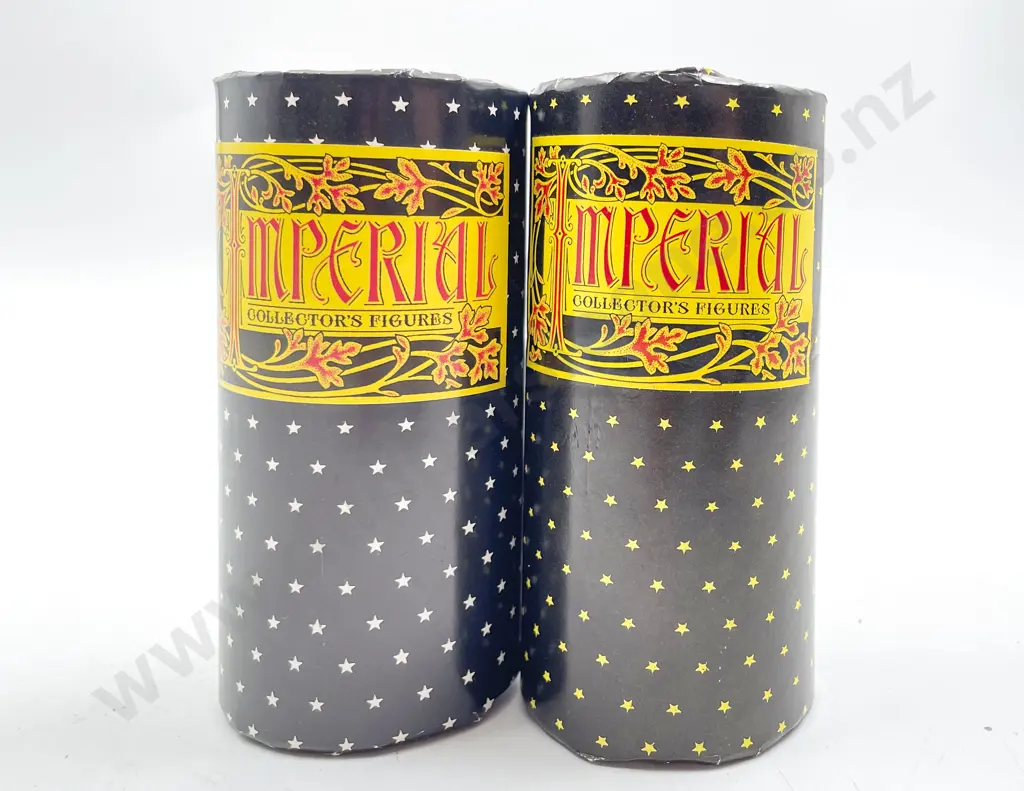 Imperial Productions No 10 Gentleman in Morning Coat & No 15 Lady with Open Parasol Image 1++