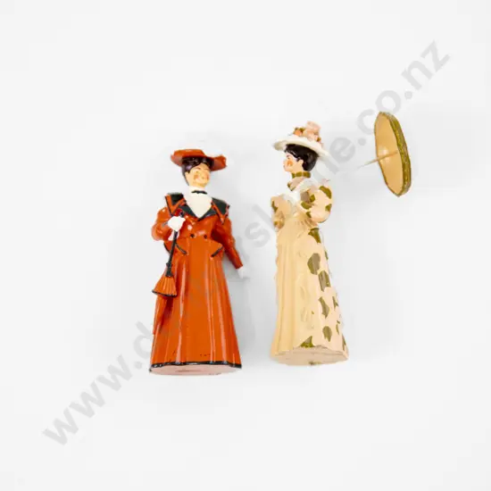 Imperial Productions No 6 & No 15 Lady with Closed and Open Parasols