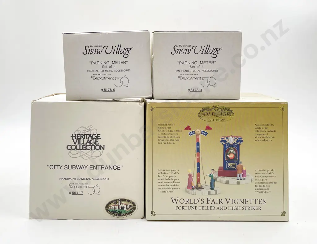 Boxed Various Metal Accessory Sets Image 1++