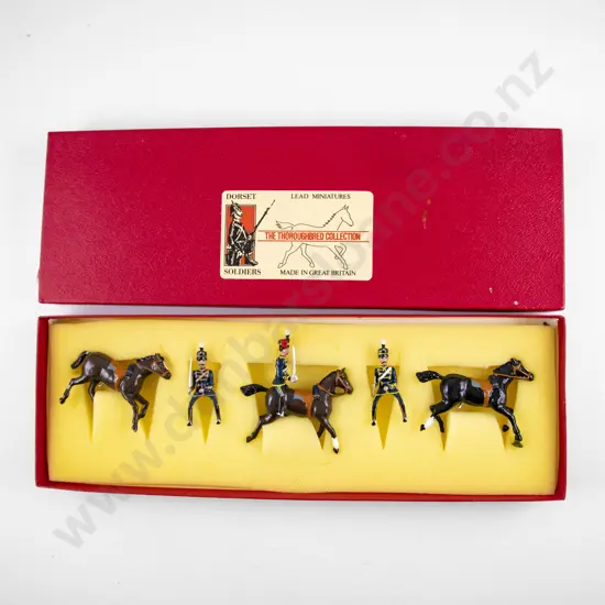 Boxed Dorset Soldiers The Thoroughbred Collection 901a 10th Hussars & 001 The Staff
