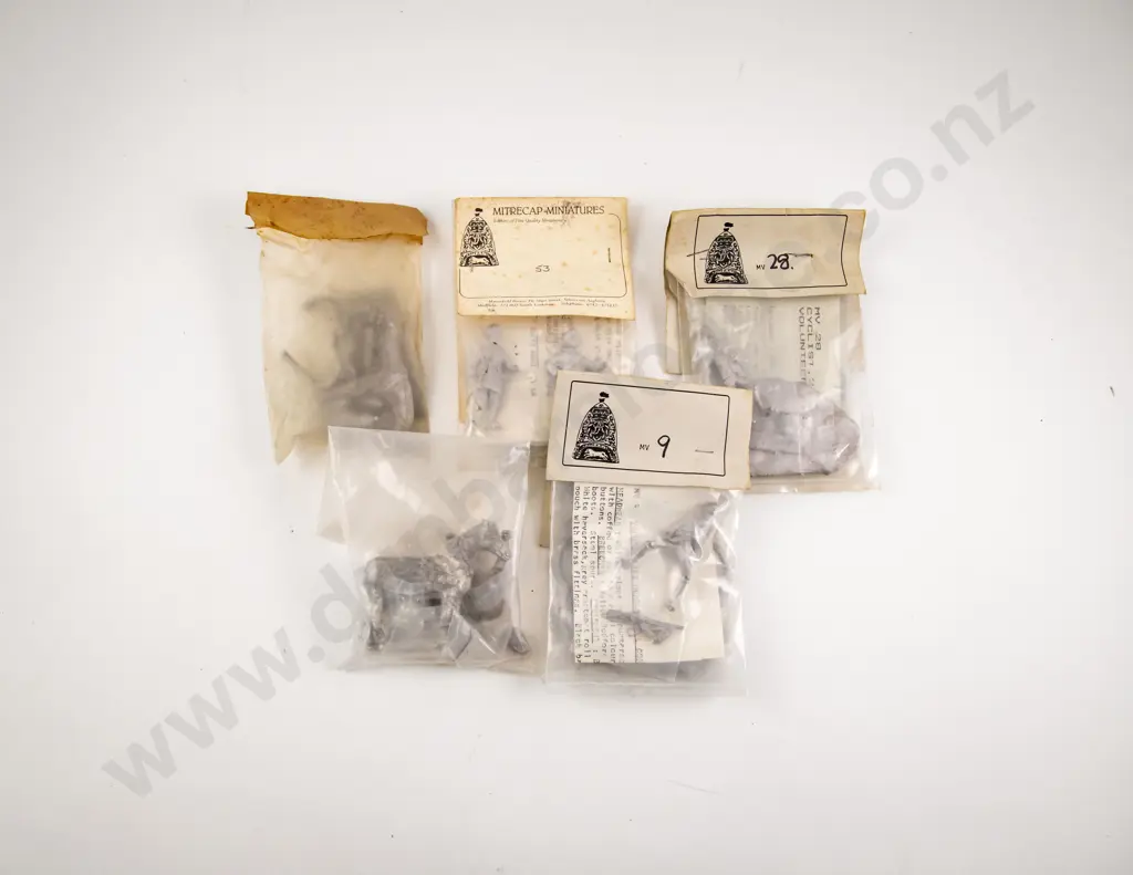 Five White Metal Casting Kits Image 1++