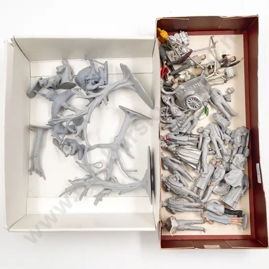 Phoenix Models Development 6 Figure Movie Crew and Metal Casting Figures