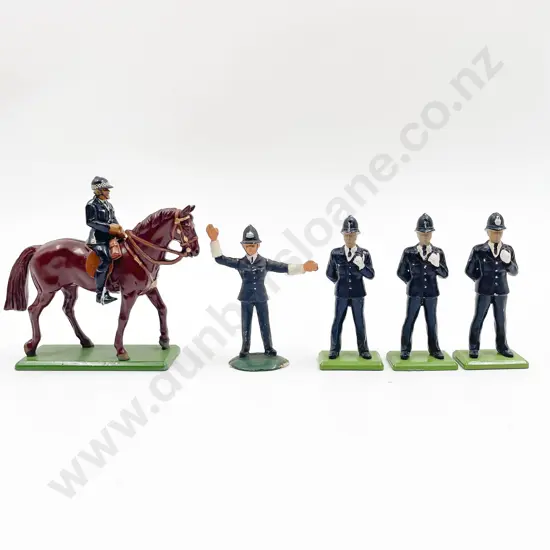 Modern Britains Metal Police Figures and Other (6)
