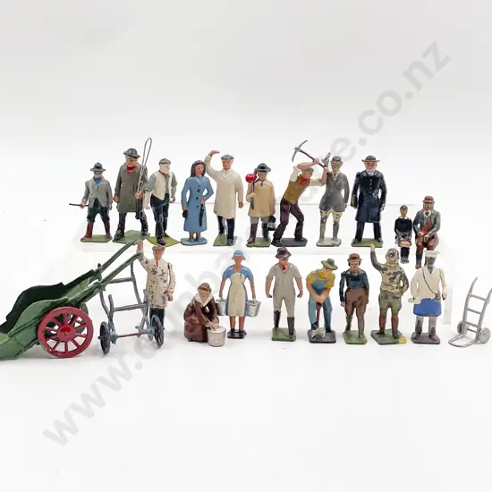 Vintage Mainly Britains Farm Hands
