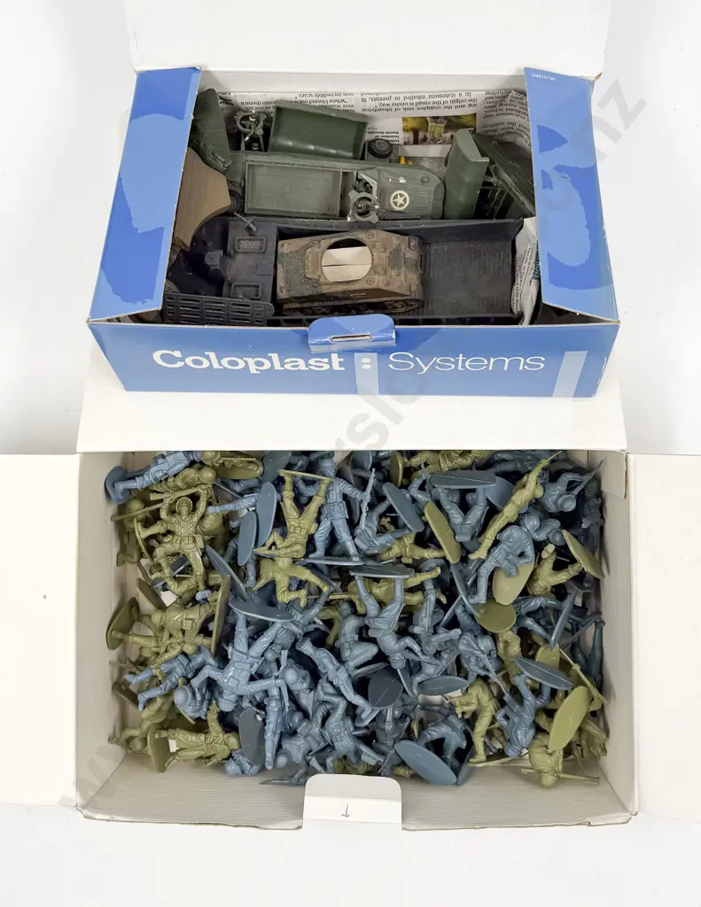 Collection Various Manufacture and Scale Plastic Military Soldiers Image 1++