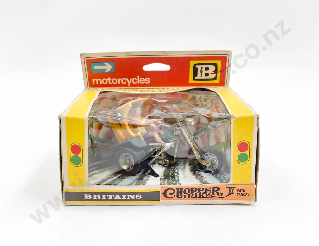 Britains Boxed 9674 Motorcycles Chopper Trike Image 1++