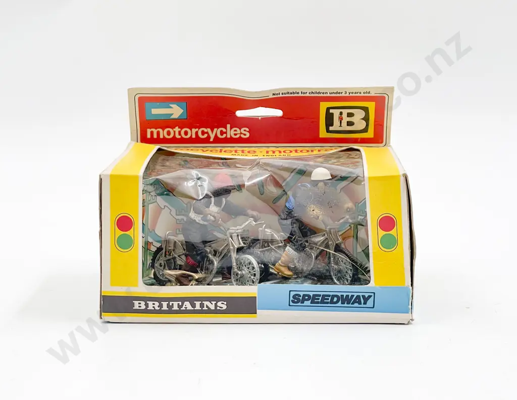 Britains Boxed 9684 Motorcycles Speedway Image 1++