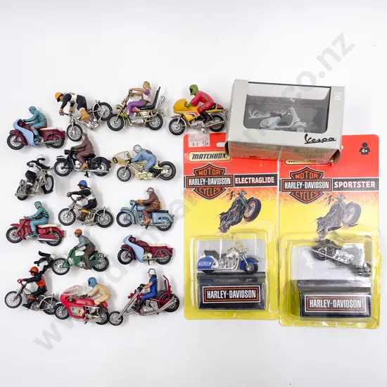 Collection Various Manufacture Motorcycles