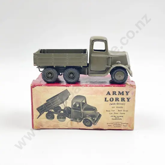 Britains C1956 Boxed No1335 Army Lorry 6 Wheels with driver