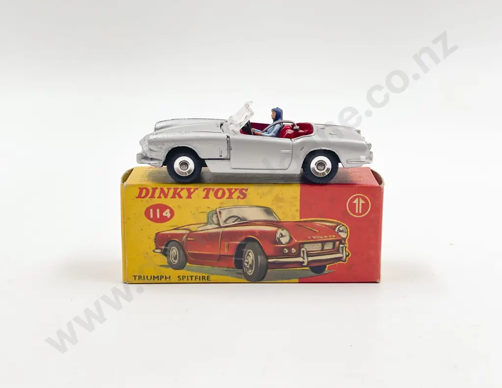 Boxed Dinky 114 Triumph Spitfire Image 1++