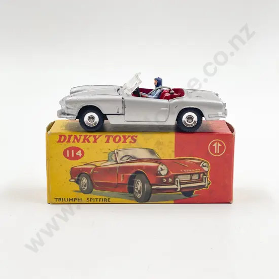 Boxed Dinky 114 Triumph Spitfire