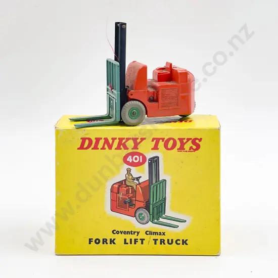 Dinky Boxed 401 Coventry Climax Fork Lift Truck