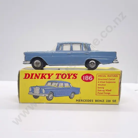 Dinky Boxed 186 Mercedes Benz 220SE