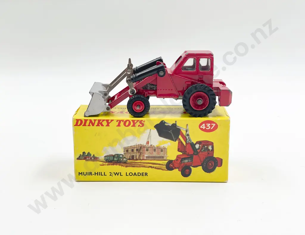 Dinky Boxed 437 Muir-Hill 2WL Loader Image 1++
