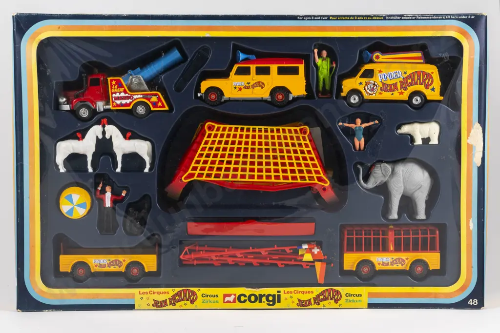 Corgi Boxed 48 Jean Richard Circus Image 1++