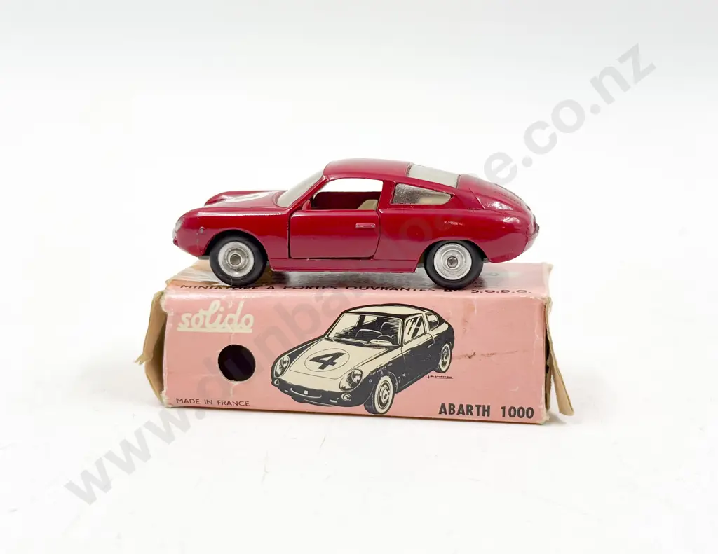 Boxed Solido Fiat Abarth 1000 Image 1++