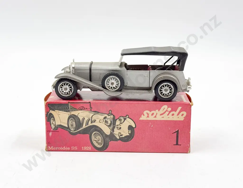 Boxed Solido 1/132 Mercedes SS 1928 Image 1++