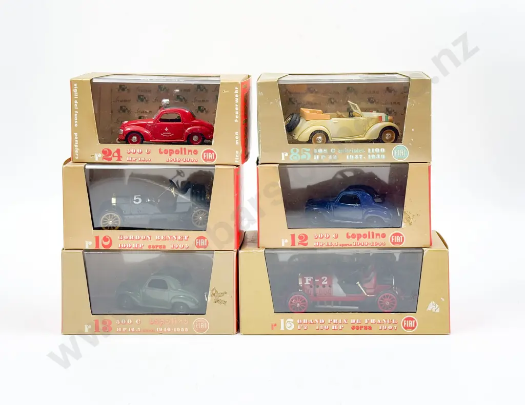 Six Boxed Brumm Vintage Car Models Image 1++