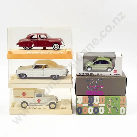 Mixed Lot Boxed Rio Models x2 Solido Models x3 and Citroen C3