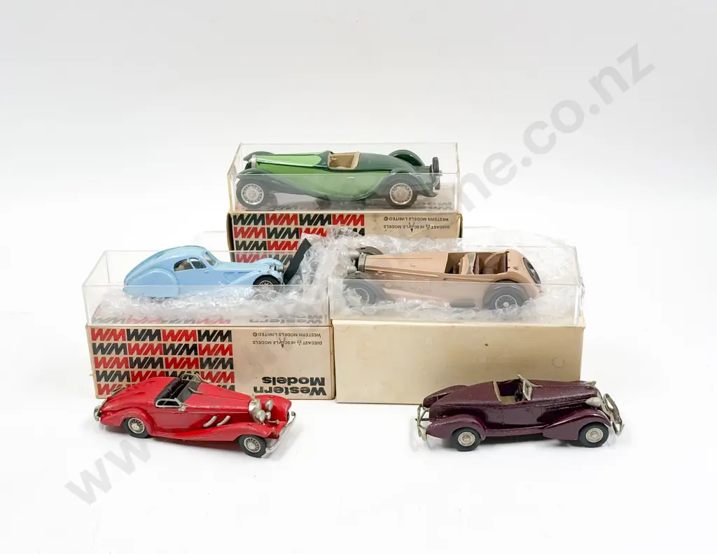 Collection Six Western Models Vintage Vehicles with faults Image 1++