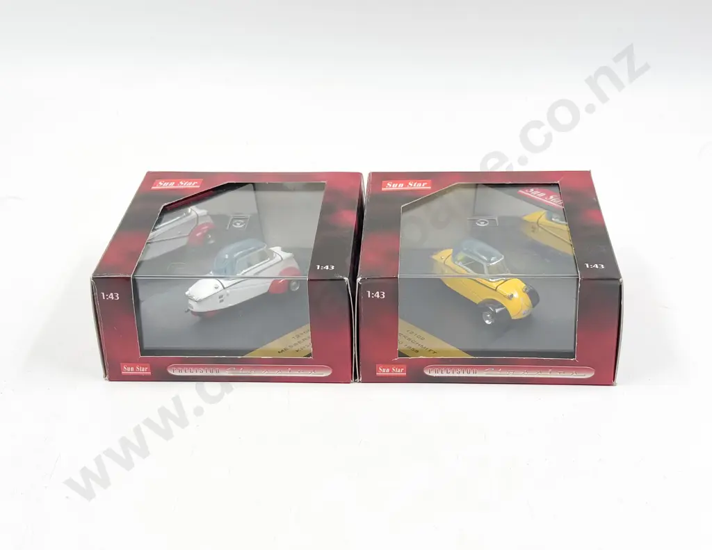 Sunstar Two Boxed Messerschmitt KR200 1958 Models Image 1++