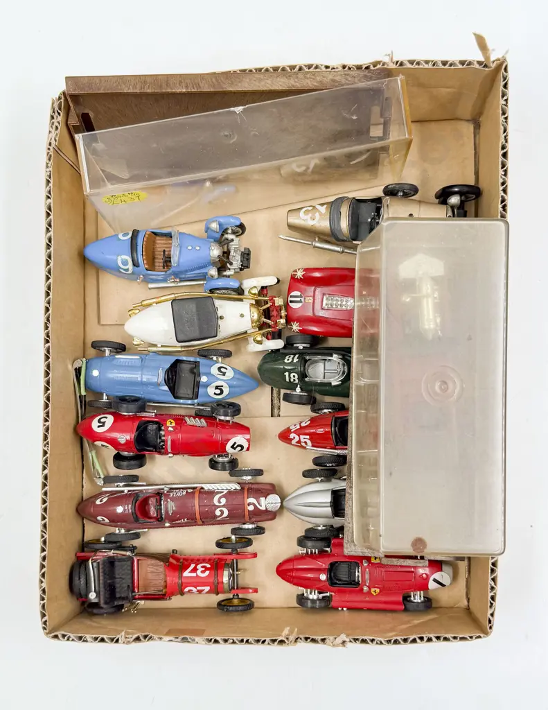 Collection Unboxed Brumm Vintage Racing Car Models in Fair Condition Image 1++