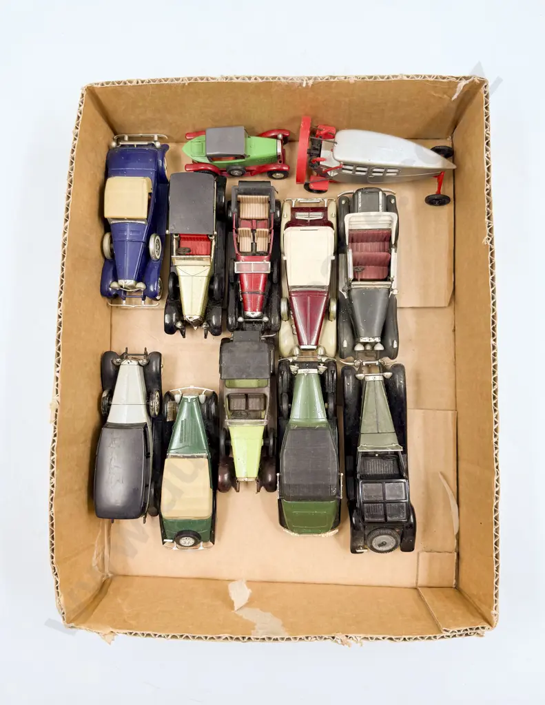 Collection Unboxed Solido Vintage Car Models in Fair Condition Image 1++