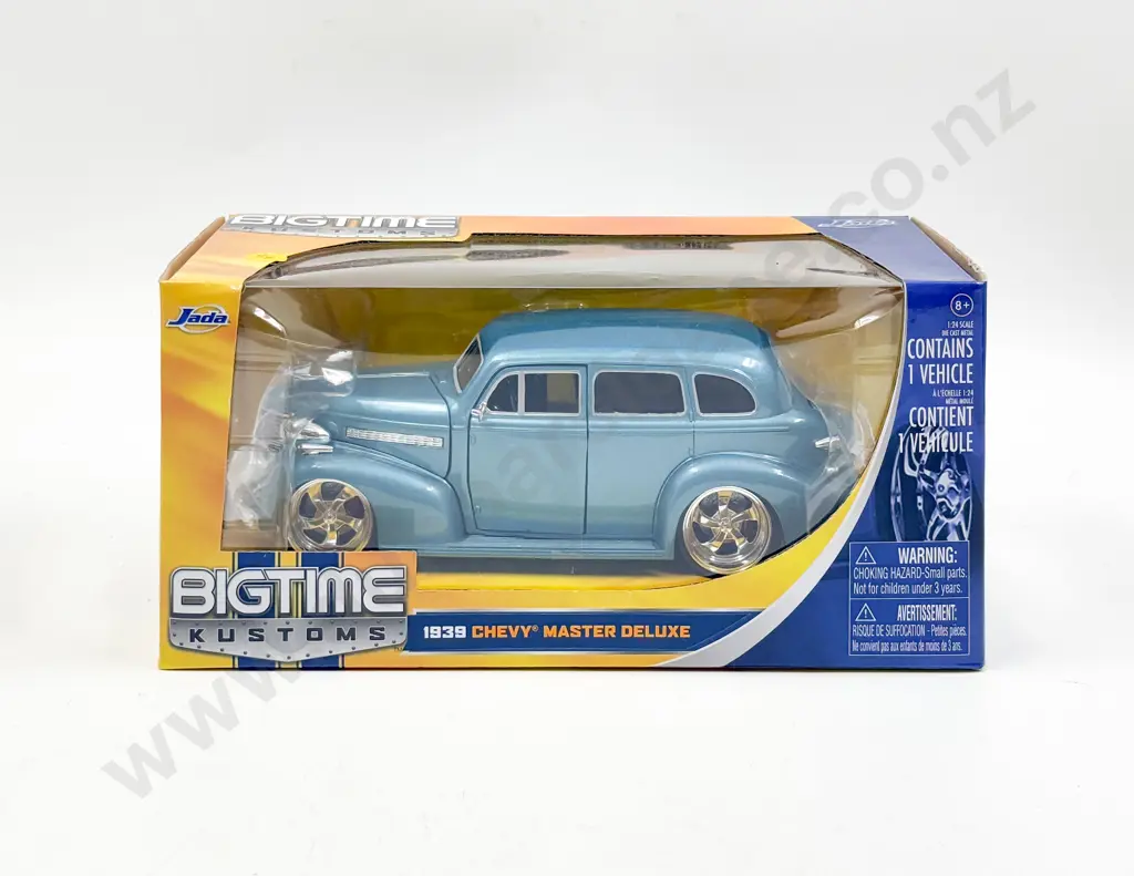 Boxed 1:24 Jada 1939 Chevy Master Deluxe Image 1++