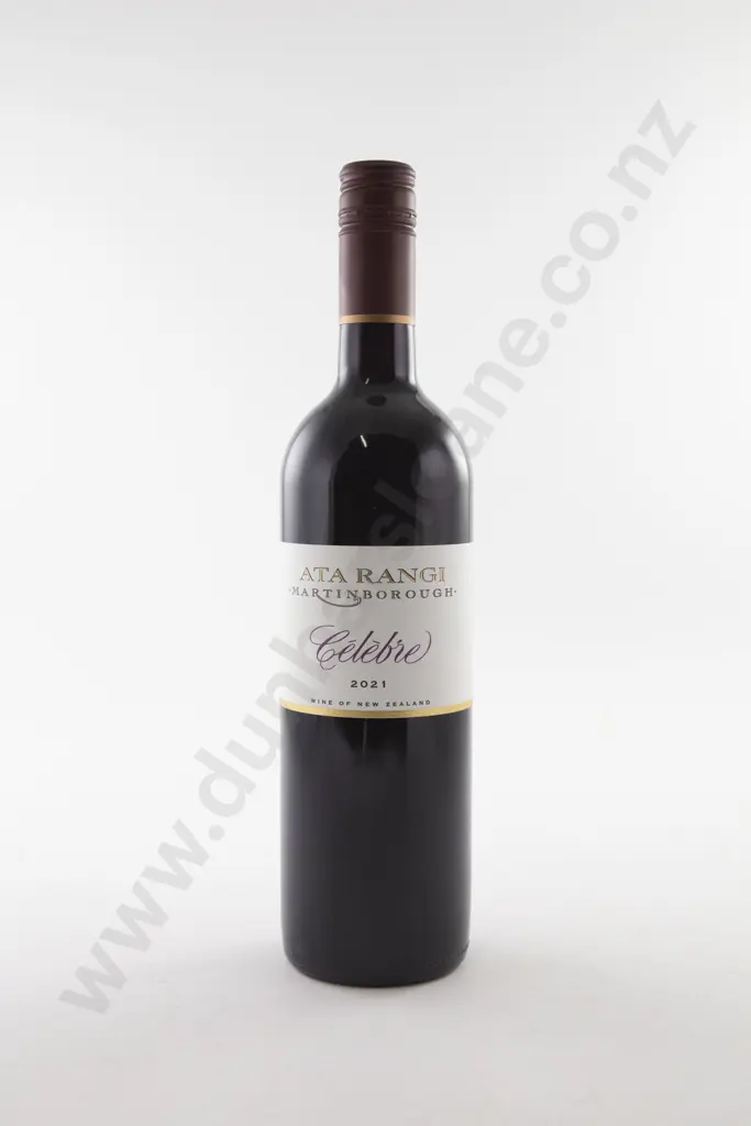 1 Bottle NZ Ata Rangi Martinborough "Celebre" Syrah/Merlot/Malbec/Cab Franc 2021 Image 1++