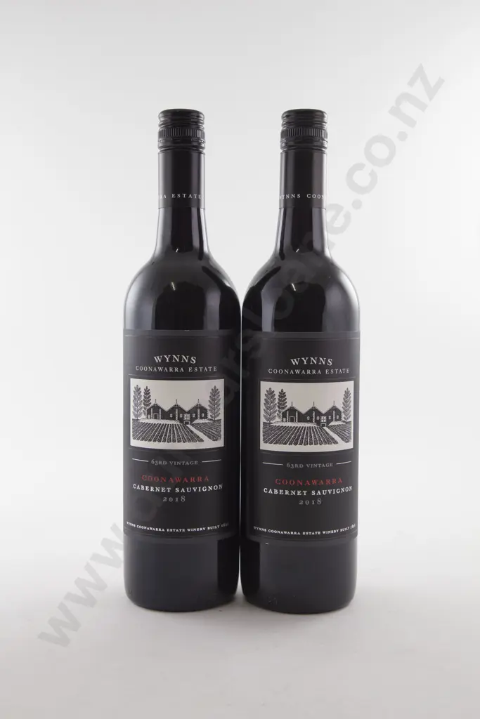 2 Bottles Australian Wynns Coonawarra Estate "BLACK LABEL" Cabernet Sauvignon 2018 Image 1++