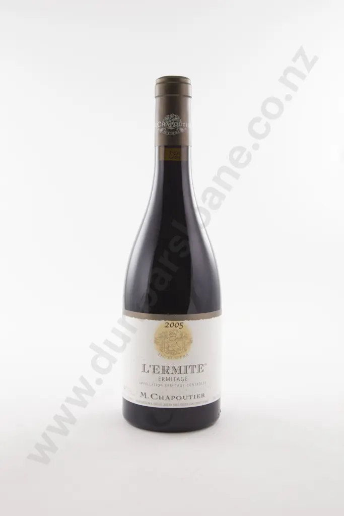 1 Bottle French M Chapoutier L'ERMITE Ermitage Rouge 2005 Rhone Image 1++