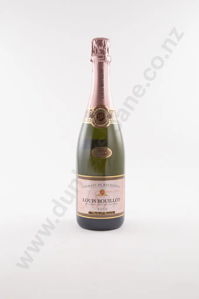 1 Bottle French Louis Bouillot Champagne ROSE "Perle d'Aurore" Image 1++