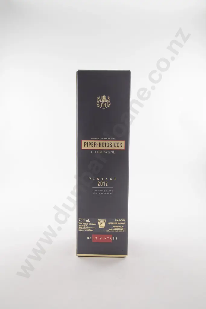 1 Bottle French Piper-Heidsieck Champagne VINTAGE 2012 Image 1++
