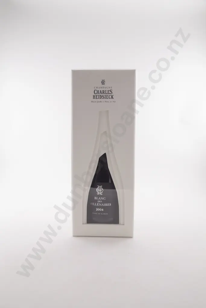 1 Bottle French Champagne Charles Heidsieck "Blanc des Millénaires" Blanc de Blancs Vintage 2004 Image 1++