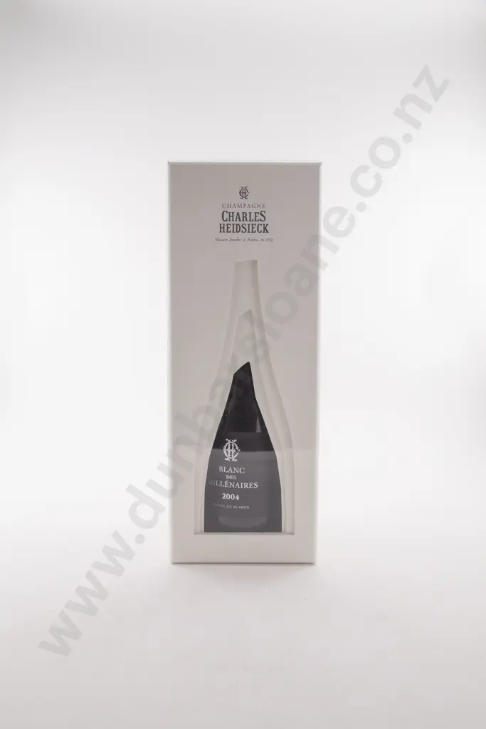 1 Bottle French Champagne Charles Heidsieck "Blanc des Millénaires Blanc de Blancs Vintage 2004 Image 1++