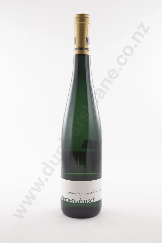 1 Bottle German ClemensBusch Marienburg Riesling Spatlese GOLDKAPSEL Mosel 2015 Image 1++