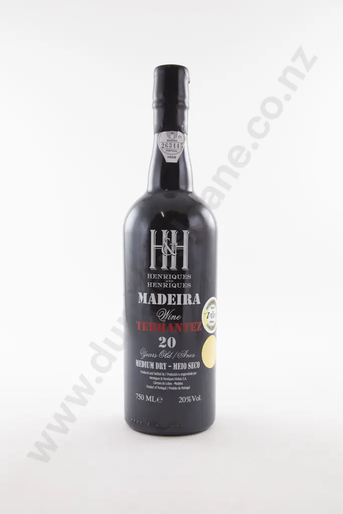 1 Bottle Henriques & Henriques 20 Year Old "TERRANTEZ" Madeira Image 1++