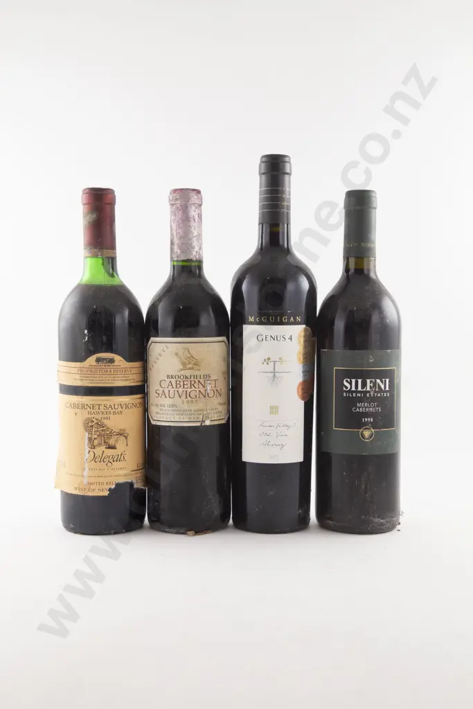 4 Bottles Assorted NZ & Australian Red Image 1++