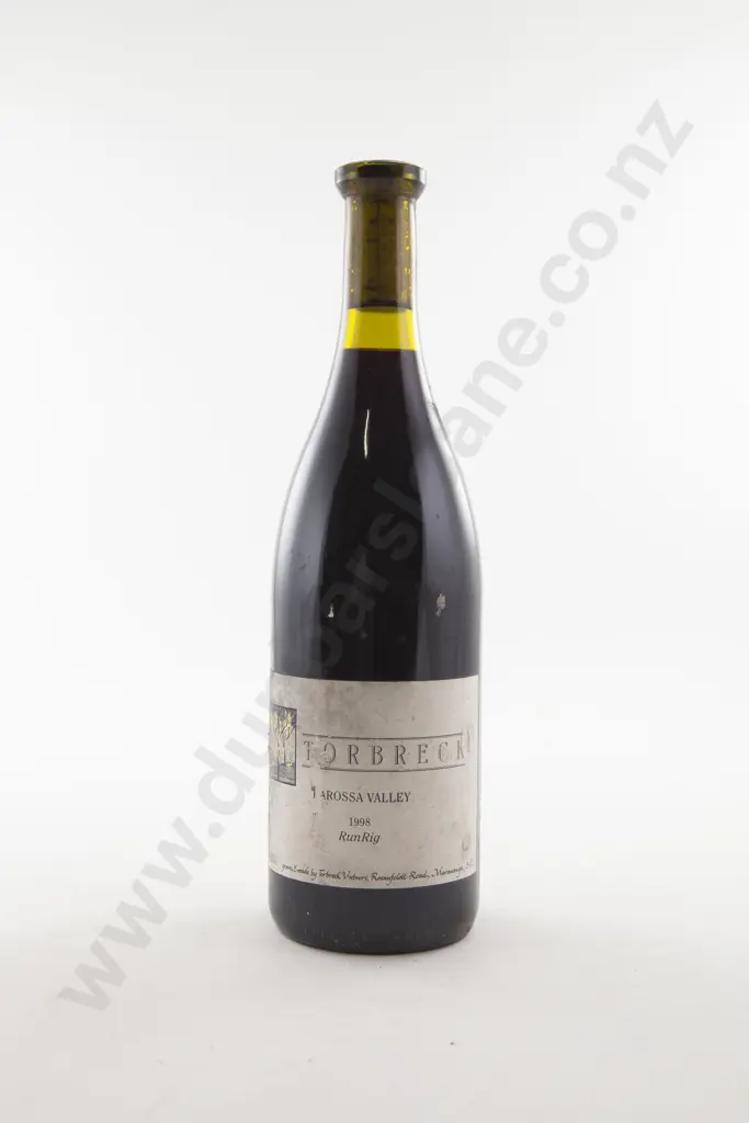 1 Bottle Australian Torbreck Barossa Valley Runrig Shiraz 1998 Image 1++