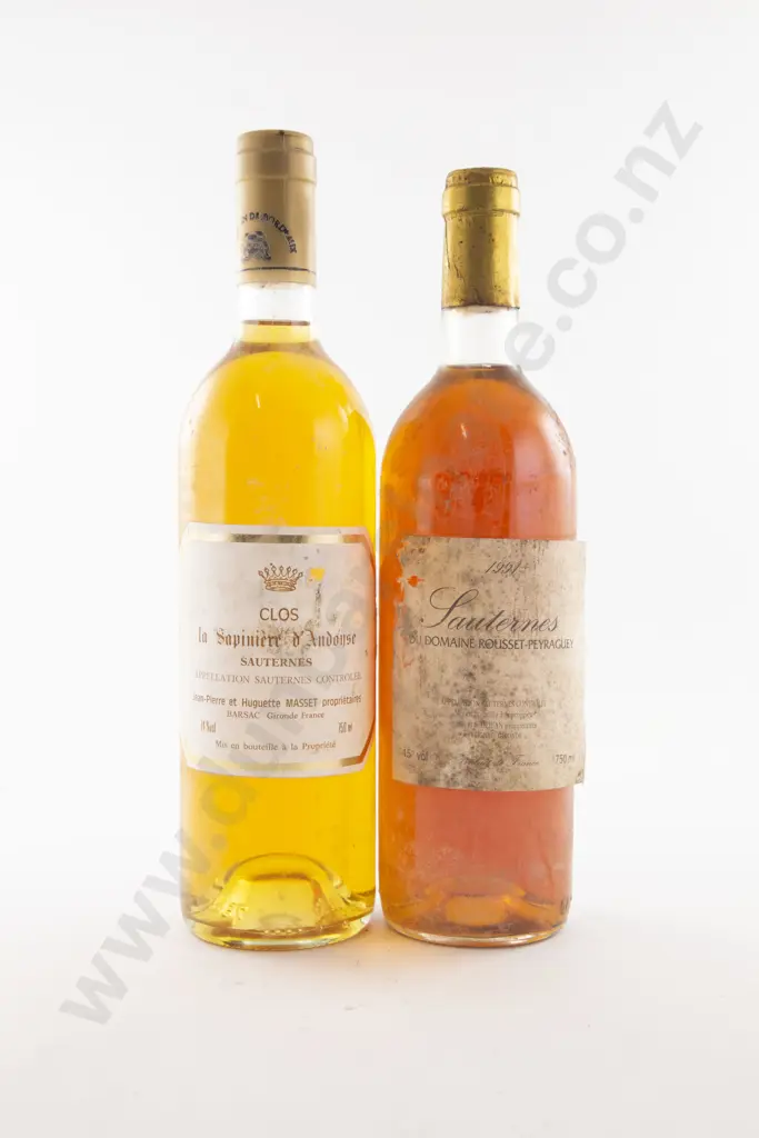 2 Bottles French Grand Cru Sauternes Image 1++
