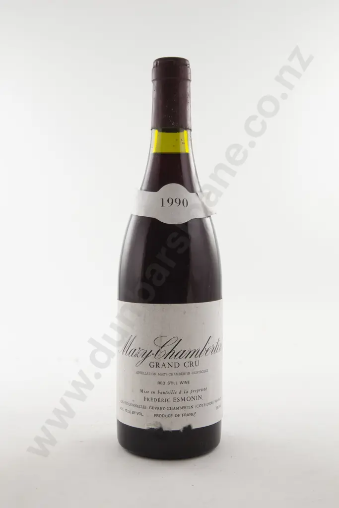 1 Bottle French Frederic Esmonin Mazy-Chambertin Grand Cru Burgundy 1990 Image 1++