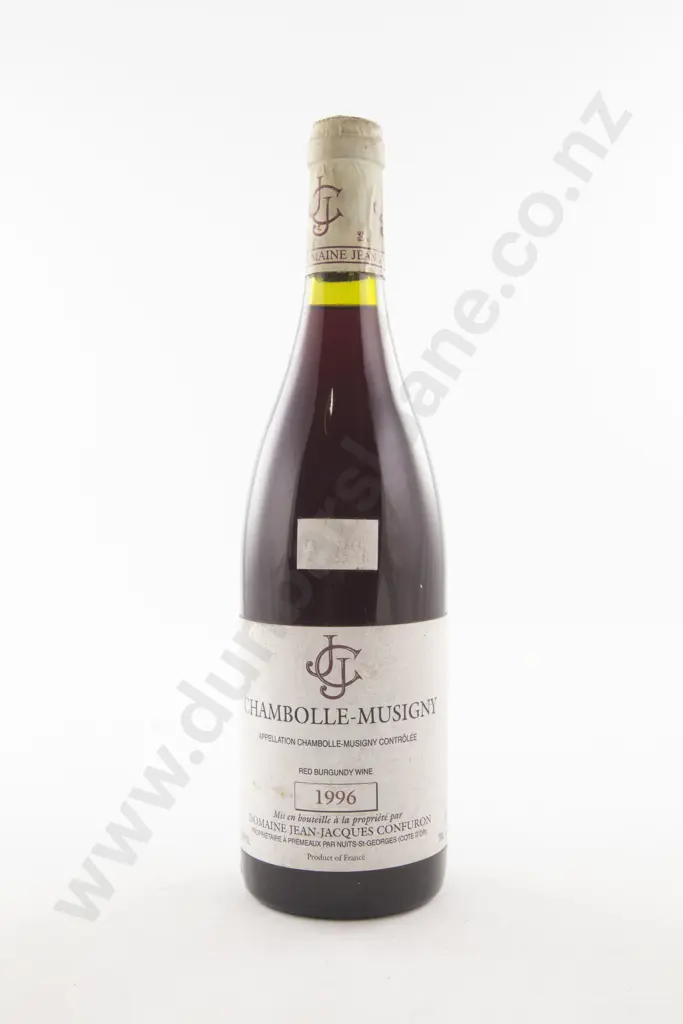 1 Bottle French Chambolle-Musigny Domaine Jean Jacques Confuron Burgundy 1996 Image 1++