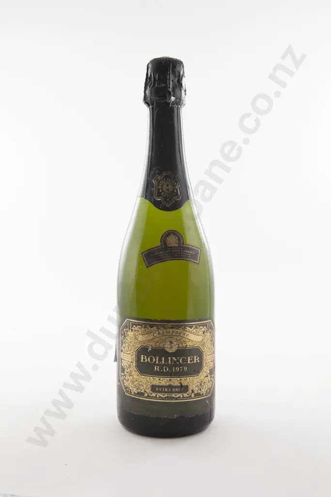 1 Bottle French Bollinger RD Extra Brut Champagne 1979 Image 1++