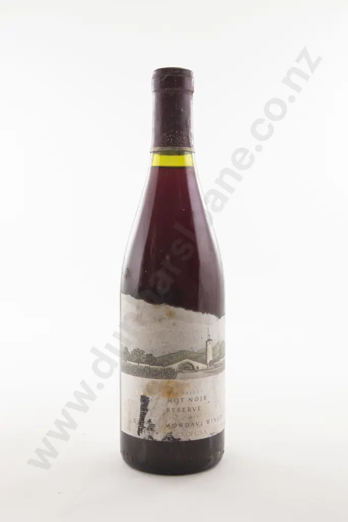 1 Bottle American Robert Mondavi Winery Napa Valley Reserve Pinot Noir 1991 Image 1++