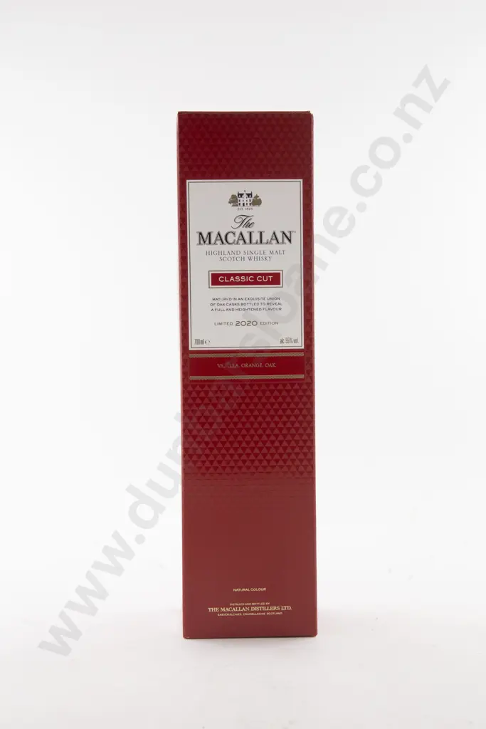 1 Bottle The Macallan 'CLASSIC CUT" Highland Single Malt Scotch Whisky Rare Year 2020 Edition Image 1++