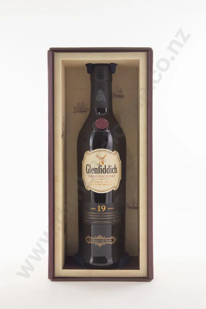 1 Bottle Glenfiddich 19 Year Old - Age of Discovery Red Wine Cask Finish Whisky Image 1++